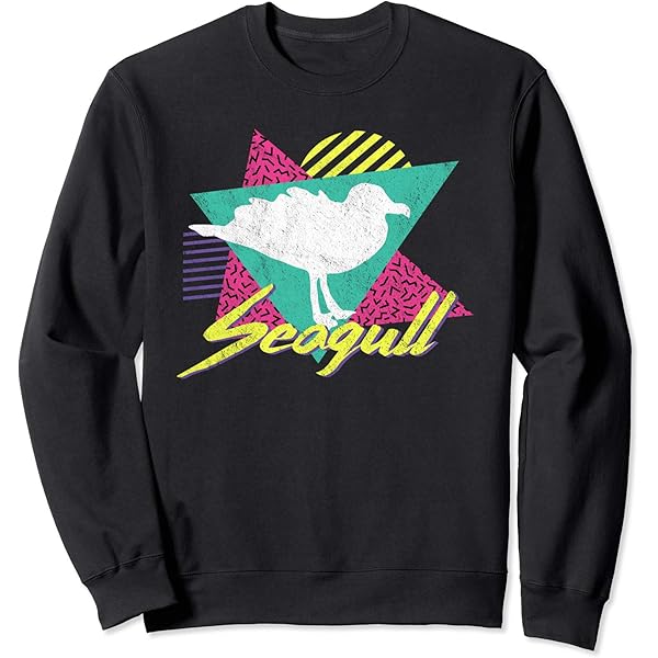 Amazon.com: Retro Vintage Pelican 70s 80s Style Sweatshirt