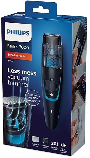 קוצץ זקן משולב שואב - רק כ190 ש"ח מאמזון! Philips BT7202 (והמלצה על טובים יותר...) 3 81I y939a7L. SY550