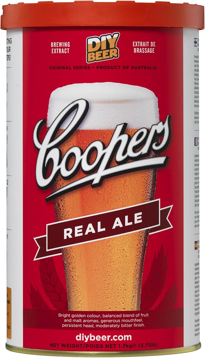 Coopers DIY Beer Real Ale Homebrewing Craft Beer Brewing Extract