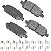 Akebono-ACT905A Ultra-Premium Ceramic Rear Disc Brake Pads GREY