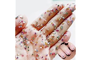 LBPEPAMZ 2000PCS Colorful Rhinestones Nail Art Charms Multi Shape Crystal Flat Back Nail Gems 3D Mini Heart Star Flower Nail Diamonds Kawaii Nail Crafts Acrylic Nail Rhinestone Diamonds for Women Nail