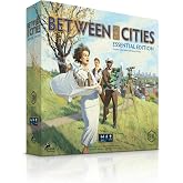 Stonemaier Games: Between Two Cities Essential Edition Strategy Board Game | By Matthew O'Malley &amp; Ben Rosset | Design and Build Cities Cooperatively with Your Neighbors | 1-7 Players, 30 Min
