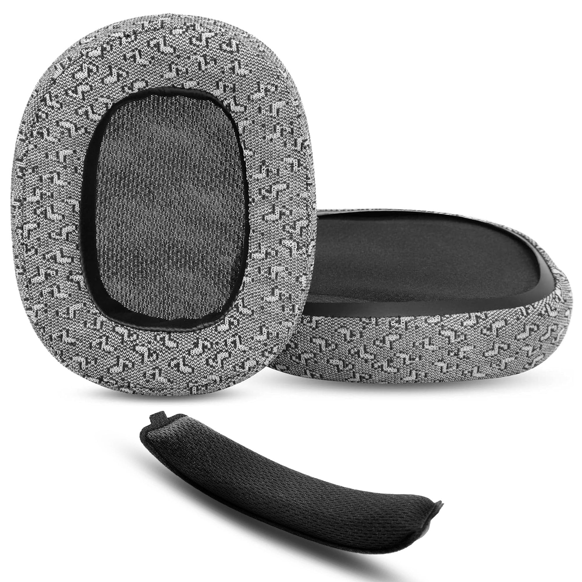 HTINDUSTRY Durable Earpads Replacement Cushions Compatible with Logitech G933/G933S/G633/G633S G935 G635 Wireless Gaming Headset Earpads with Breathable Fabric