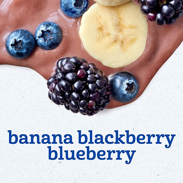 GERBER WONDER BABY FOODS BANANA BLACKBERRY BLUEBERRY, 4 OZ, 2 CT TUBS