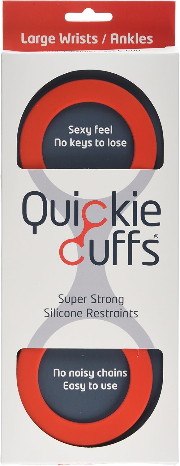 Creative Conceptions Cuffs-CCQCLR Red Large