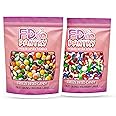 Freeze Dried Candy Variety Pack | 2 Pack, 2 Pound - Original Rainbow & Wildberry Fruit Crunch Combo Bundle, 32oz Total Assorted Freeze-Dried Candies