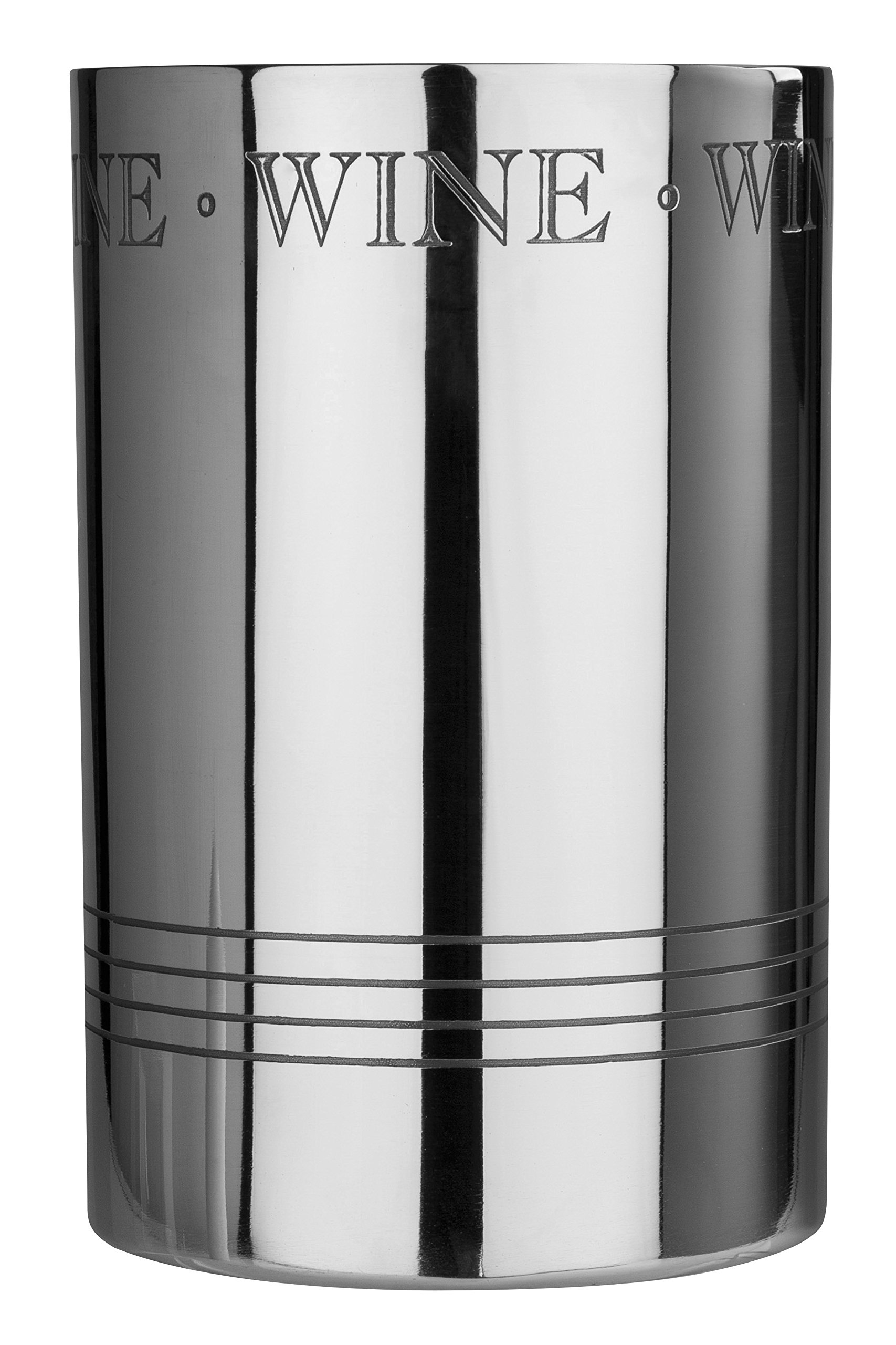 Premier Housewares Bombay Wine Cooler, Stainless Steel - Silver