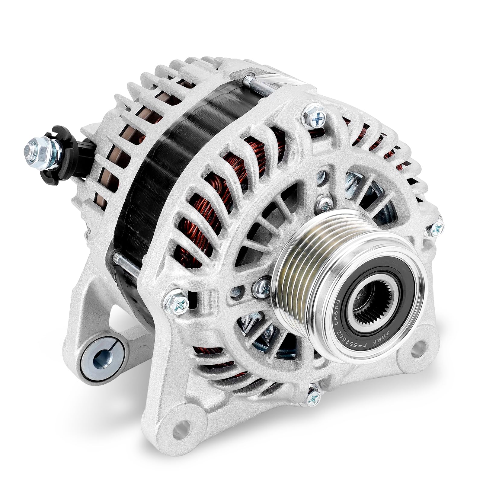 Photo 1 of PG-11657 Alternator Compatible with Nissan Altima Advance Sense SL SV SR 2.5L 2013-2018 110A 12V Replace# 23100-3TA1B, 23100-3TA1A, 11657N