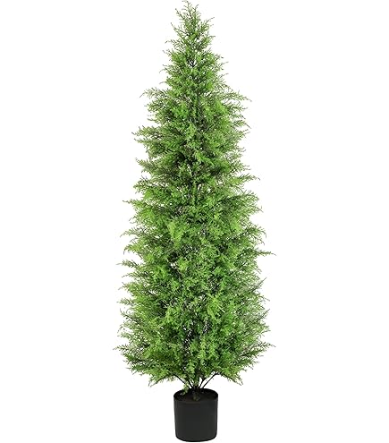 Amazon.com: Nearly Natural 8ft. Artificial Cedar Pine Tree