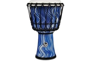 Latin Percussion World Collection Circle Djembe (LP1607BM) Blue