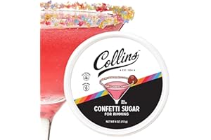 Collins Confetti Rimming Sugar, 4 oz
