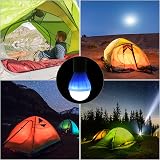 TSLBW 5 Pcs Camping Lights LED Tent Lanterns with Carabiner Clips 3 Modes view 5