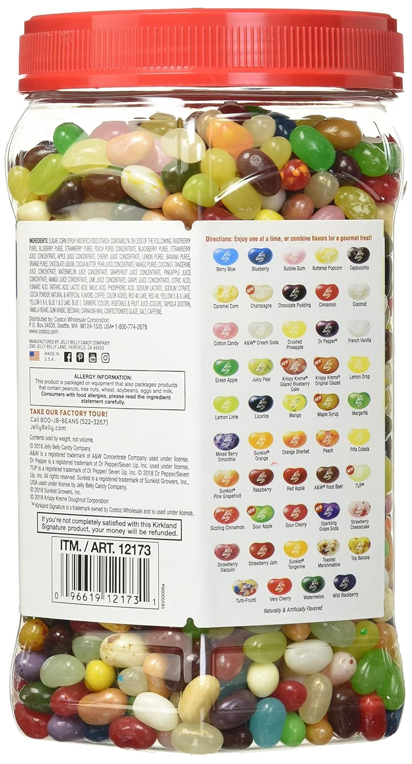 Signature Jelly Belly Jelly Beans, 4-Pound : Grocery & Gourmet Food