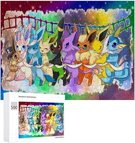 Amazon Co Jp 500 1000ピース ポケモン ジグソーパズル 面白い 木のパズル 娯楽遊戯盤遊戯 大人のジグソーパズル 子供用 初心者向け ギフト ホーム キッチン