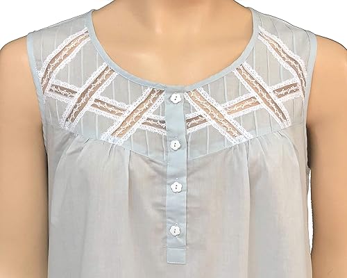 light blue night gown