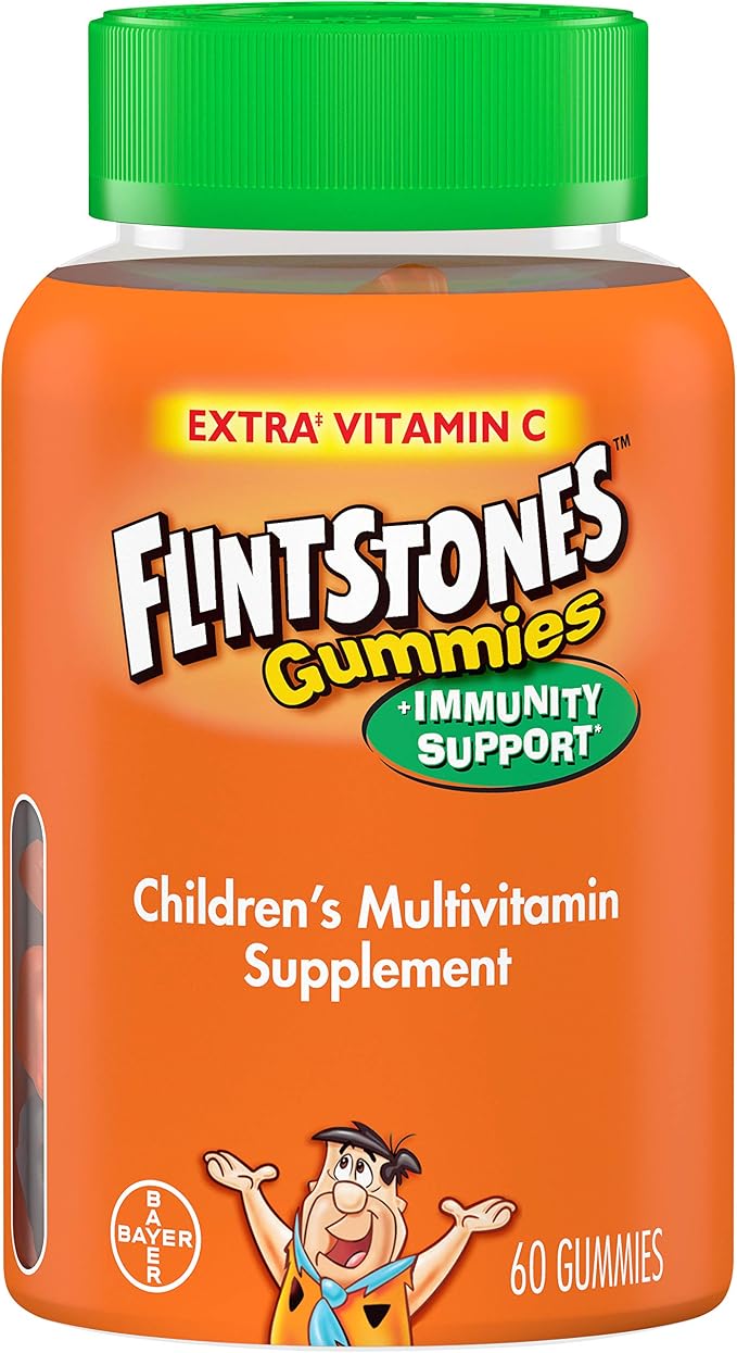 Flintstone Gummies Imunit Size 60ct One A Day Flintstones