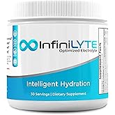 Nootropics Depot InfiniLYTE | Optimized Electrolyte Powder | Keto Friendly, Vegan, Non-GMO, & Sugar-Free | Unflavored | 30 Servings