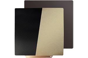 IdeaFormer-3D PET+PEI Build Plate 300x300mm Double Sided PET+PEI Print Bed Flexible Spring Steel Sheet for LulzBot TAZ Workhorse, TAZ Pro, TAZ 3, TAZ 4, TAZ 5, TAZ 6