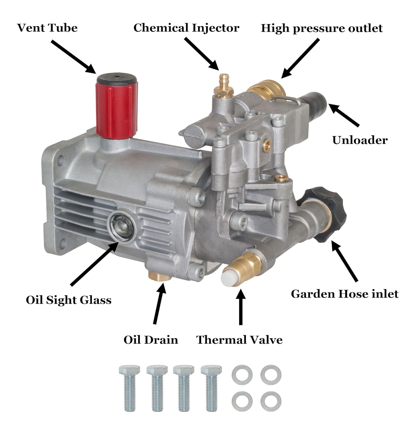 Amazon.com : EXCELL DEVILBISS PRESSURE WASHER KIT REPLACEMENT FOR PUMP  A01801, A14292, D28744, MODELS XR2500 XR2625 XR2600 XC2600 EXHA2425 RADIAL  PUMPS ...