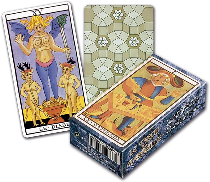 Fournier - 21817 - Juego de Sociedad - El Tarot de Marsella: Amazon.es: Juguetes y juegos