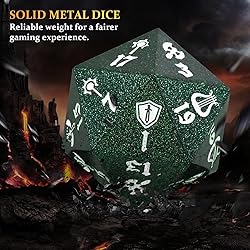 Banloga 7PCS Metal Dice Set for Dungeons and