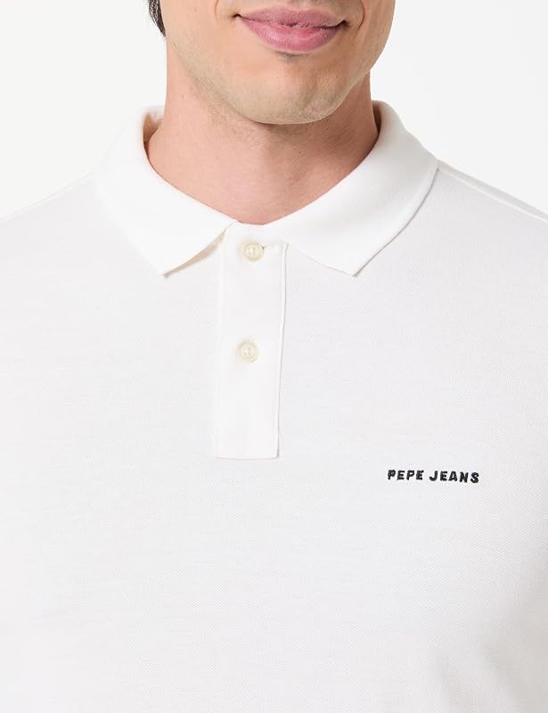 Polo Masculino M Básico Longo, Branco (Mousse White), M — foto 2 de 4
