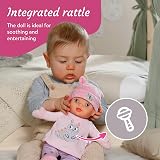 Baby Annabell Sweetie Pink 30cm Soft Body Doll with Rattle from Birth view 5