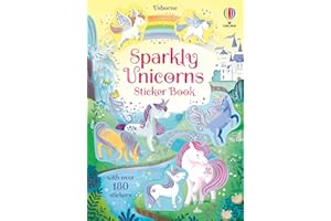 Sparkly Unicorns Sticker Book: Interactive Unicorn Activity With over 100 Stickers For Kids