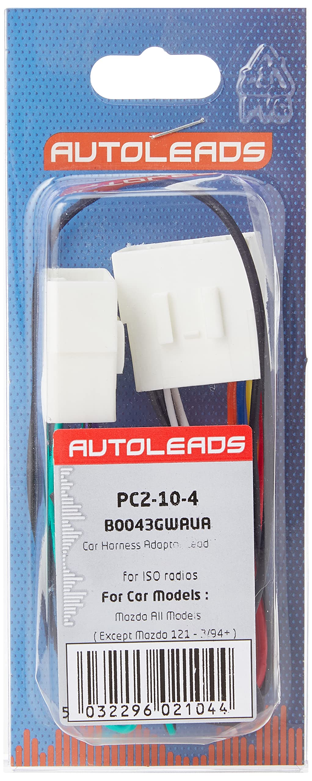 Autoleads PC2-10-4 Car Audio Harness Adaptor Lead - Mazda