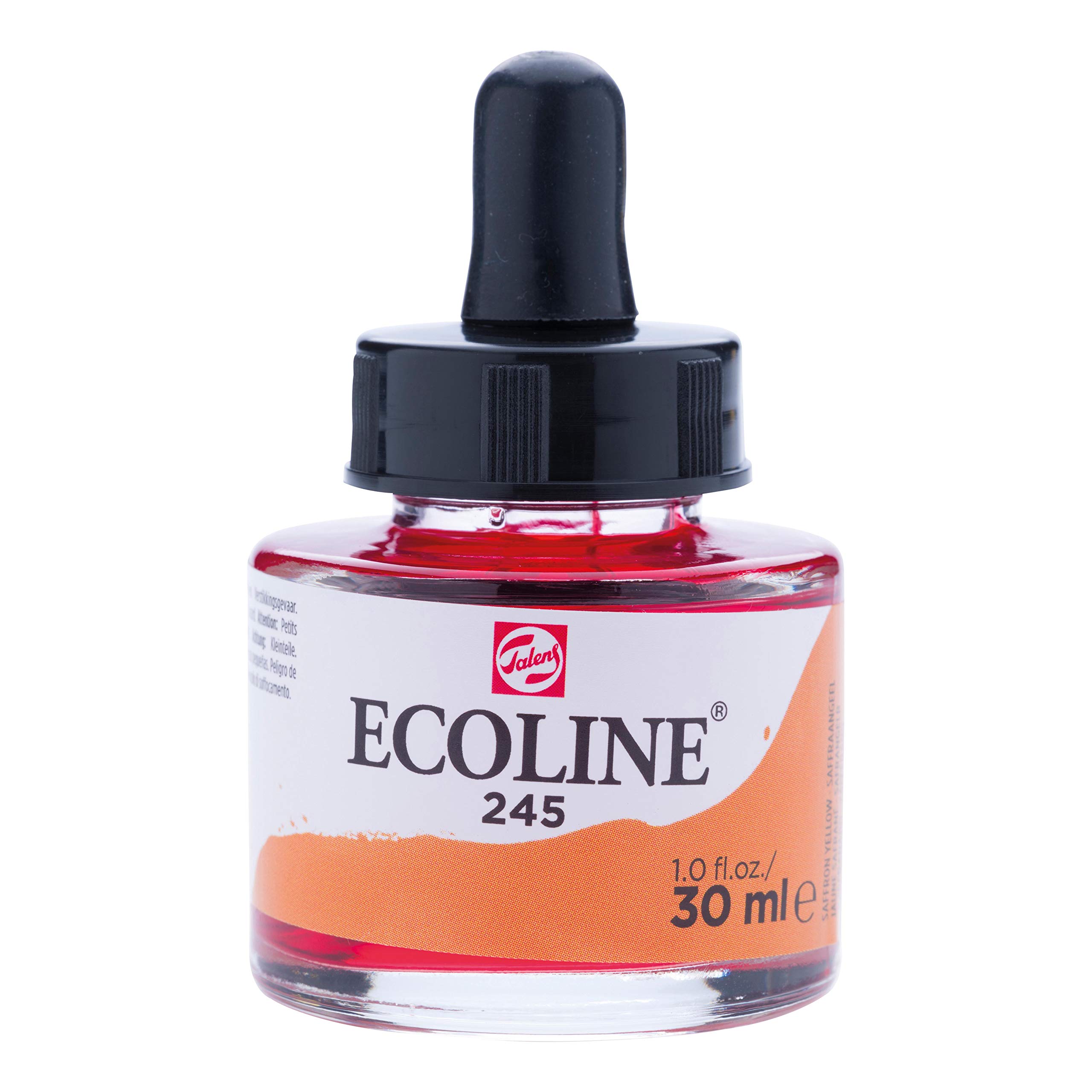 ECOLINE - PAINTING & DRAWING LIQUID WATERCOLOUR INK - SAFFRON YELLOW 30ml