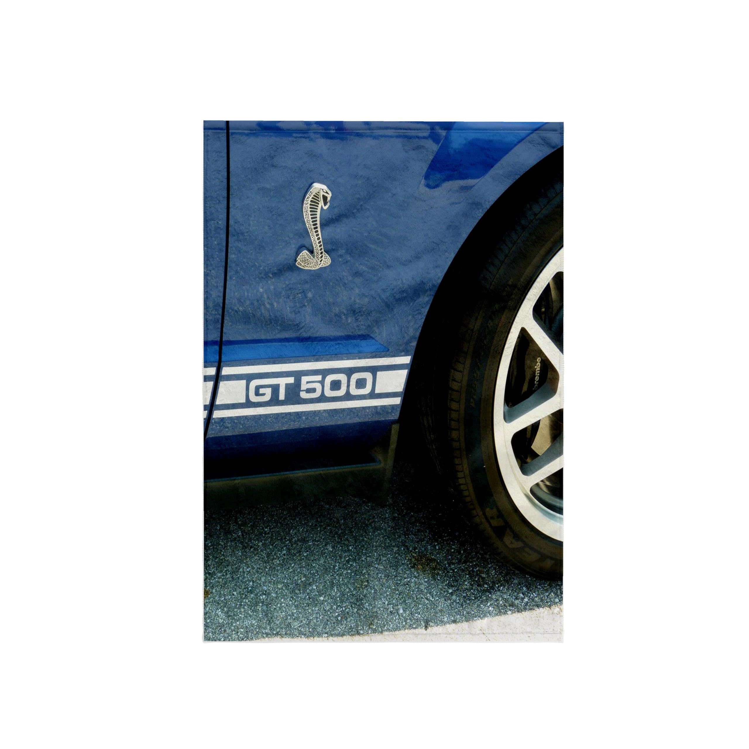 3dRose Mustang Lovers Dream Car Towel, Cotton, White, 15 x 22-Inch