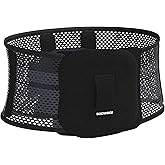 Bodyprox Breathable Back Brace, Back Support Brace for Men and Women.