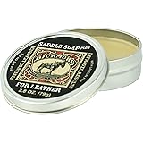 Bickmore Saddle Soap Plus - 2.8oz - Leather Cleaner & Conditioner with Lanolin - Restorer, Moisturizer, and Protector