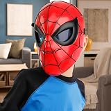 Hasbro Spider-Man Marvel Glow FX Roleplay Mask Kids 5+ Light-Up Lens Costume view 9