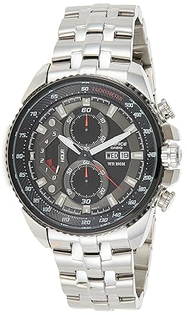 casio edifice chronograph black
