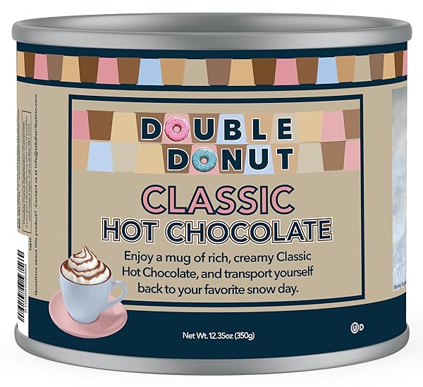 DOUBLE DONUT COFFEE CLASSIC BULK HOT CHOCOLATE MIX,...