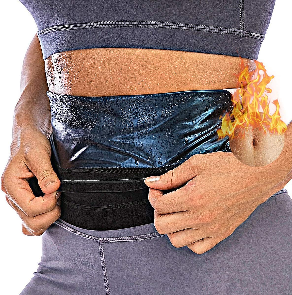 Waist Trimmer for Women Waist Trainer Sauna Belt Weight Loss Sauna