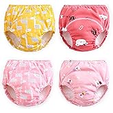 Potty Training Pants Girls 2T,3T,4T,Toddler Training Underwear for Baby Girls 4 Pack