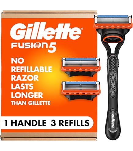 Amazon.com: Gillette Fusion ProGlide Shaving Razor for Men, 1