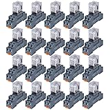 20PCS Electromagnetic Power Relay, 8-Pin 10 AMP
