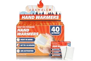 Bramble - Hand Warmers Disposable – Instant Heat Packs for Hands – Perfect for Hiking, Skiing, Camping & Cold Weather Activit