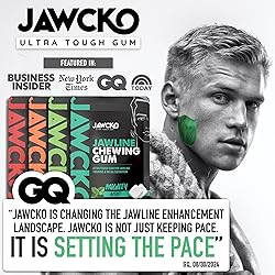 JAWCKO Ultra-tough Jawline Chewing Gum Variety