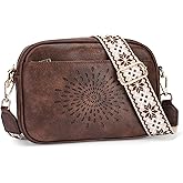 APHISON Quilted Crossbody Bags for Women Trendy,Vegan Leather Small Crossbody Purses Shoulder Handbags with Adjustable Strap