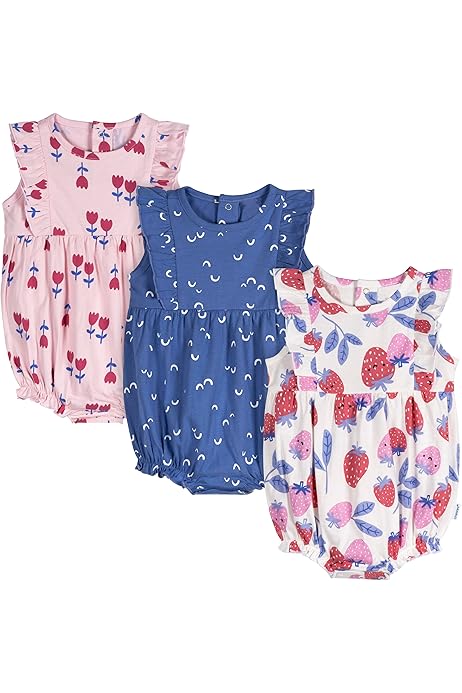 Canotta Simple Joys By Carter's Per Bambino - Confezione Da 3, 100% Cotone, Stampa Dinosauro