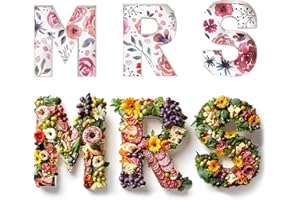 Pop Fizz Designs Charcuterie Board Letters I Baby or Bridal Shower Food Trays I Decorations Cardboard Letters for Charcuterie I Food Display Fillable Letters (MRS)