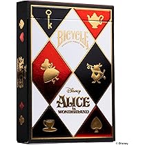 Naipes De Alicia En El País De Las Maravillas – Juego Completo Con Ilustraciones Únicas, Ideal Para Fiestas Y Regalos Temáticos