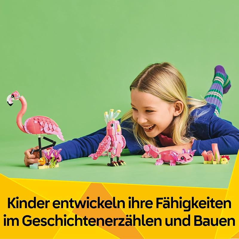 Creator 3in1 Wilde Tiere: Rosa Flamingo 31170 — Foto 5 von 8