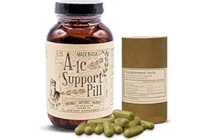 MEDICINE MAN PLANT CO A-1C Support 120 Capsules - Natural and Organic with Bitter Melon, Holy Basil, and Aloe Vera Extract - Non-GMO and Herbal Formula