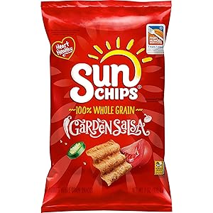 SunChips Garden Salsa Flavored Multigrain Snacks, 7 Ounce