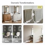 Hemway Chalk Paint Light Grey Stone 1L Matt Finish Furniture & Walls view 5